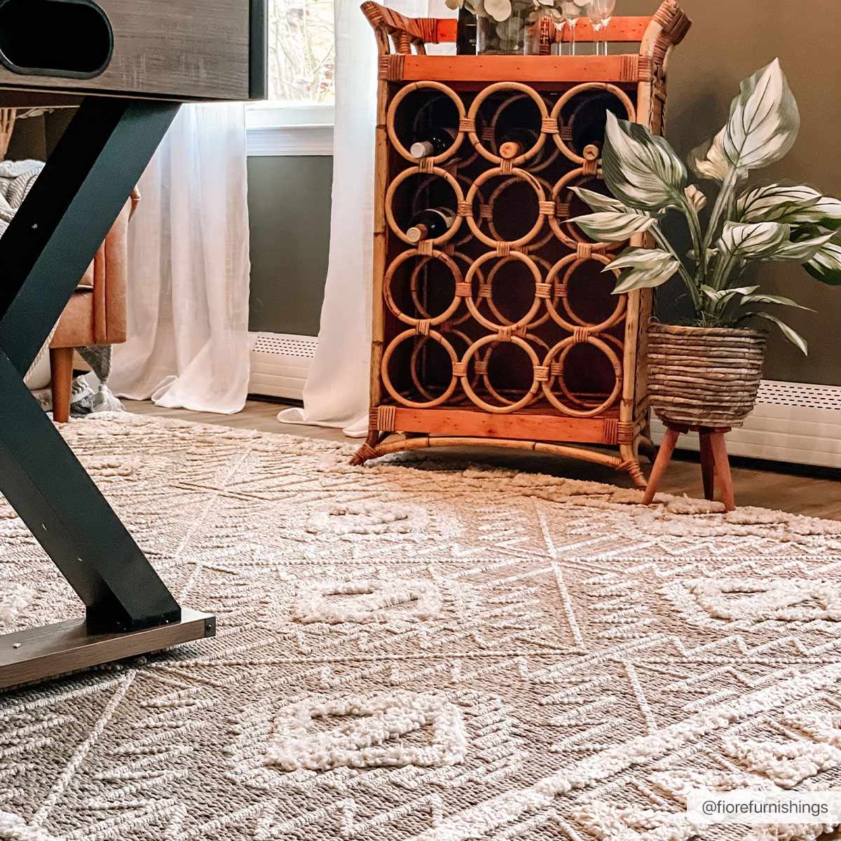Agoo High-Low Pile Rustic Rug - Image 16