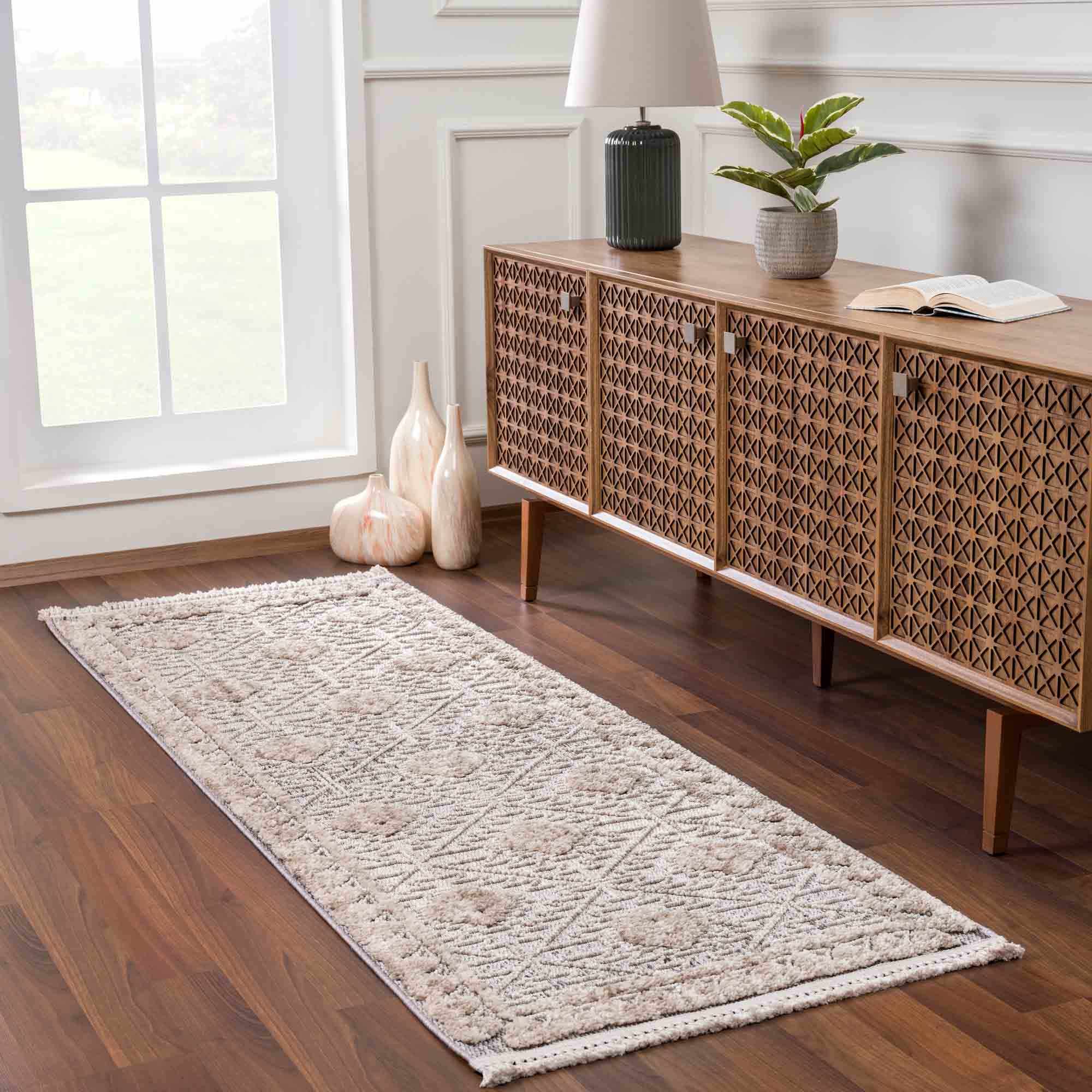 Agoo High-Low Pile Rustic Rug - Image 20