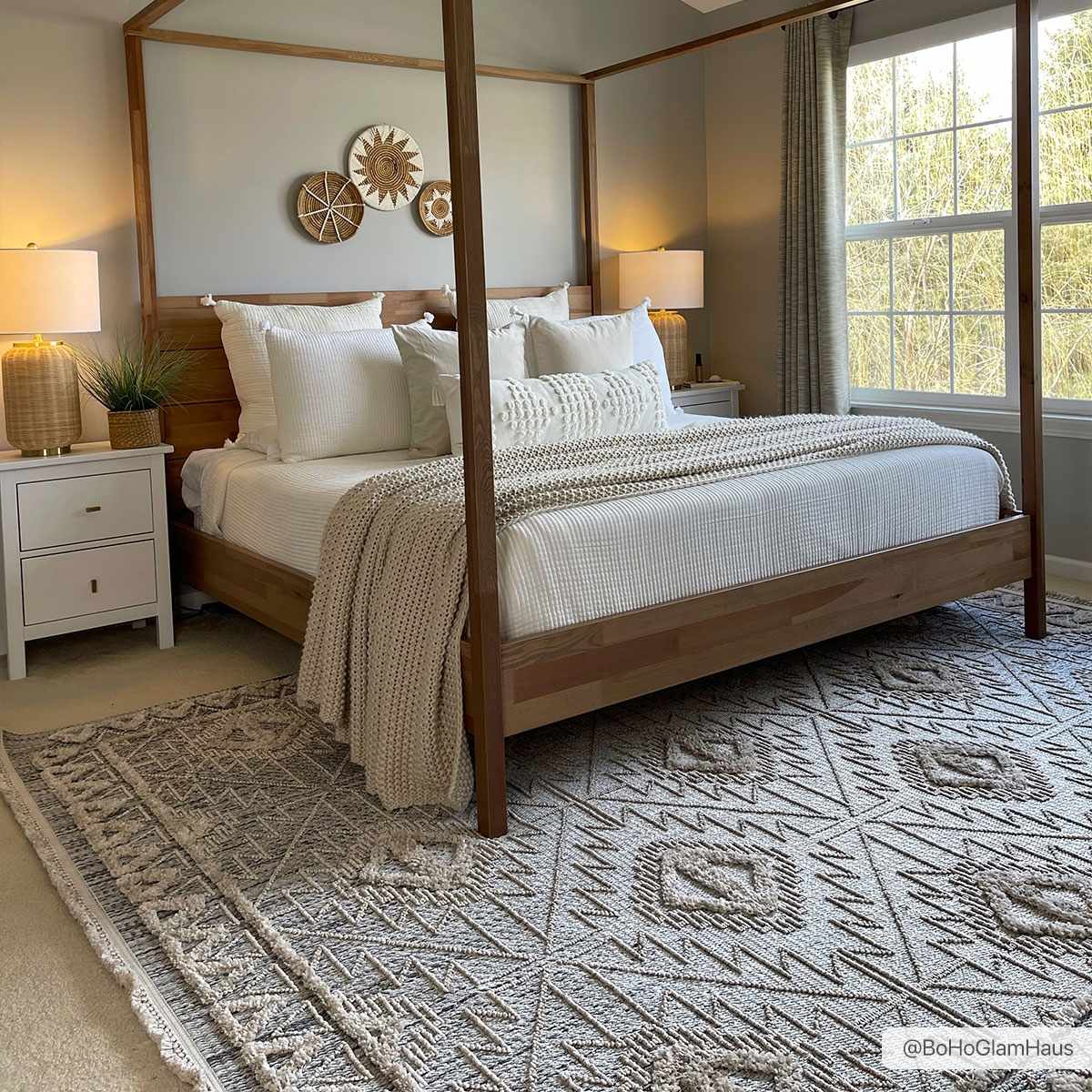 Agoo High-Low Pile Rustic Rug - Image 5