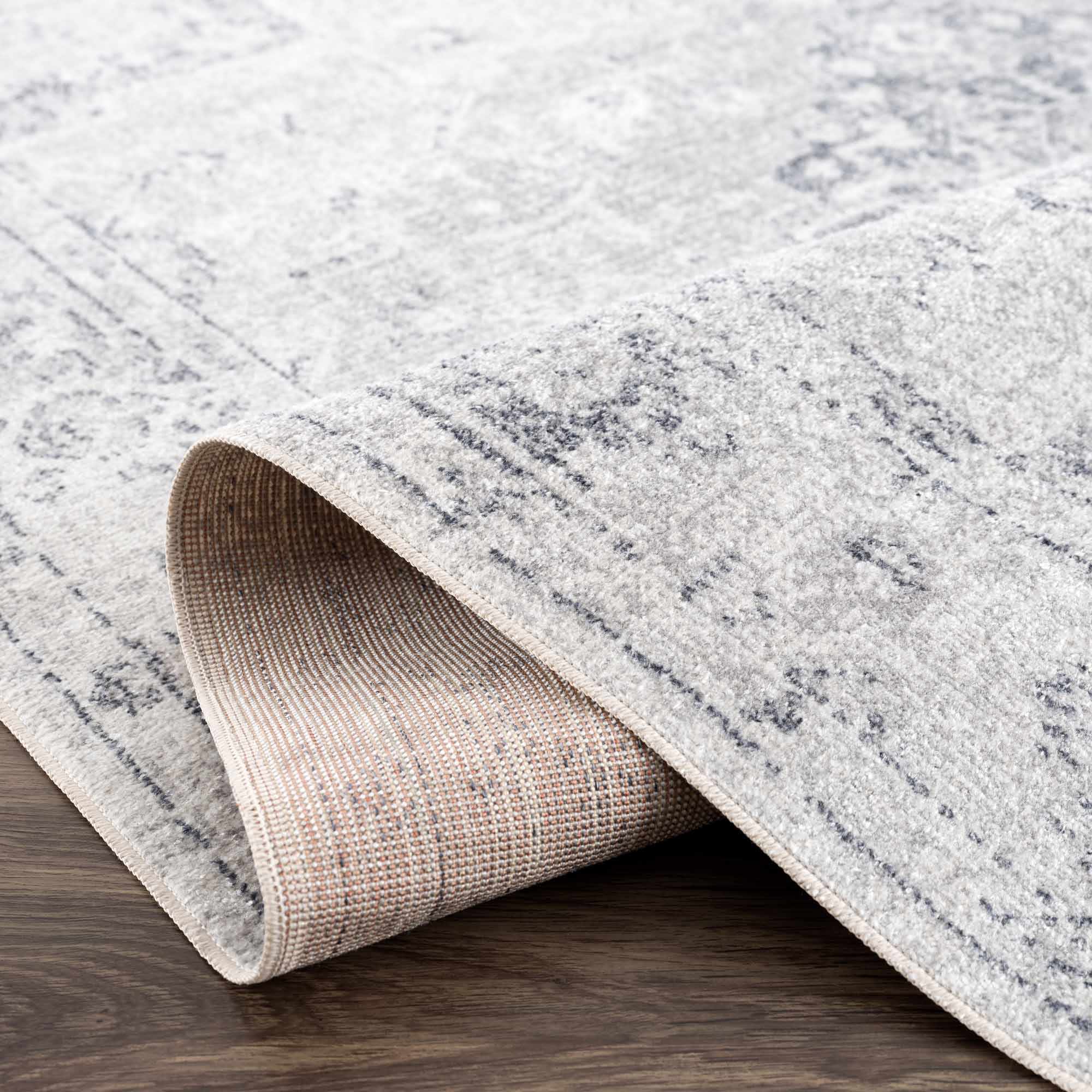 Akram Antrasit Flat Pile Washable Rug - Image 18