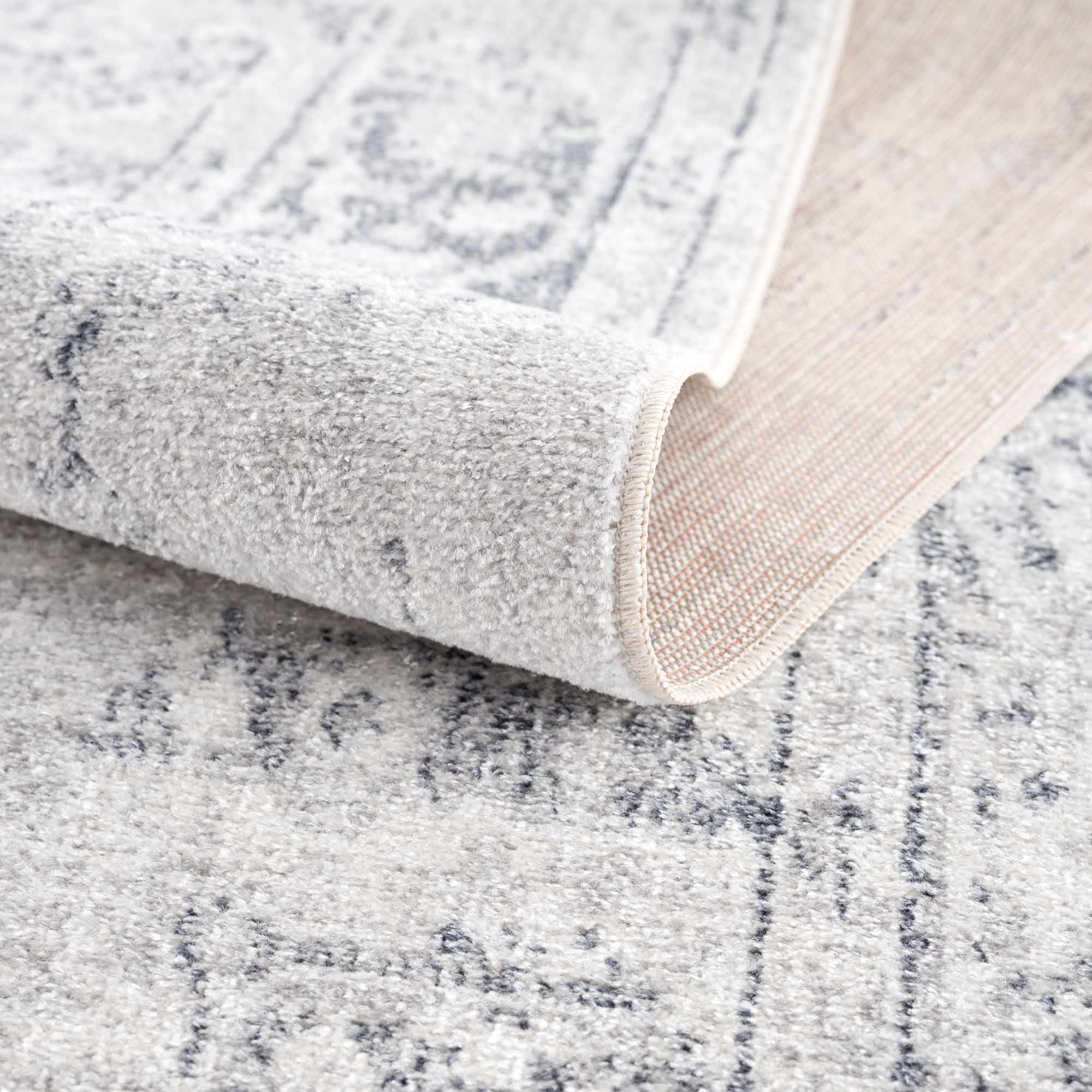 Akram Antrasit Flat Pile Washable Rug - Image 7