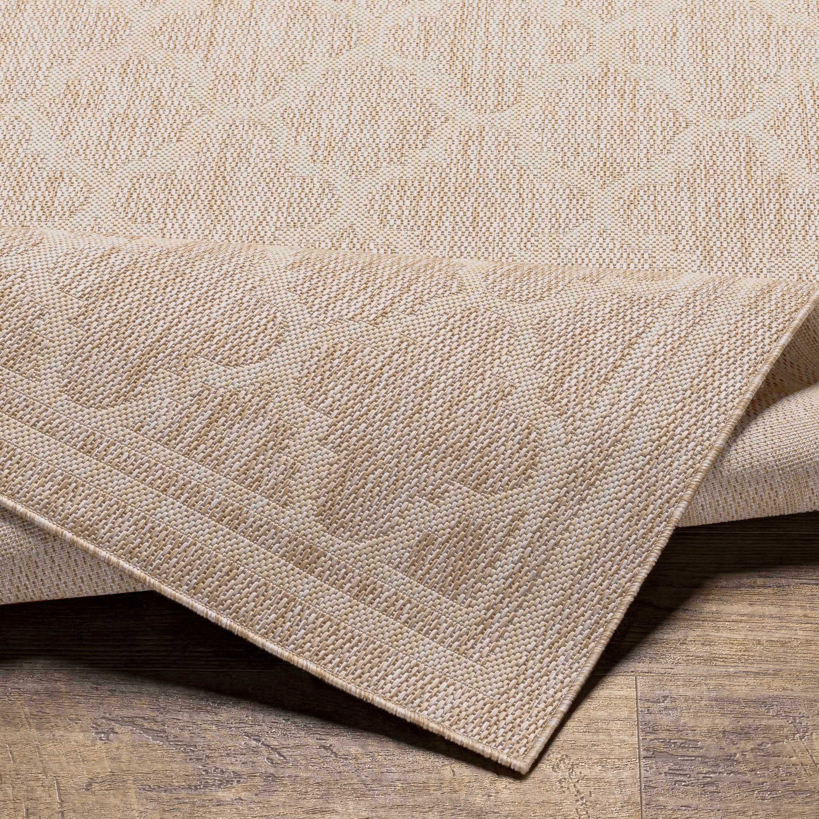 Noam Tan Indoor & Outdoor Rug - Clearance - Image 5
