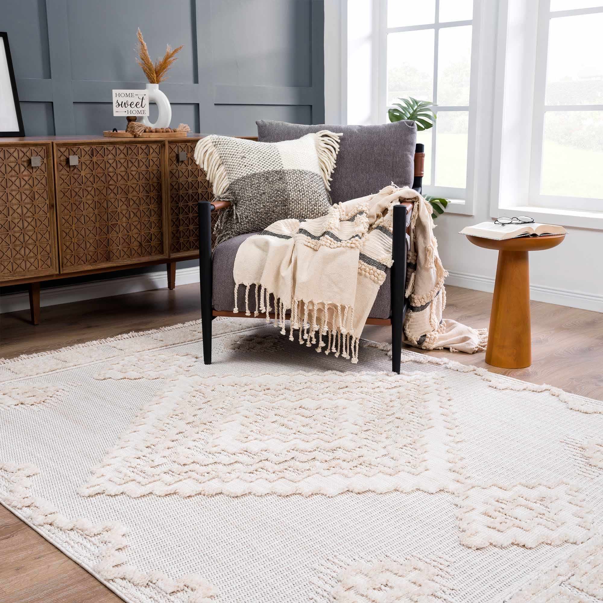 Rosales High-Low Rustic Rug - Image 22