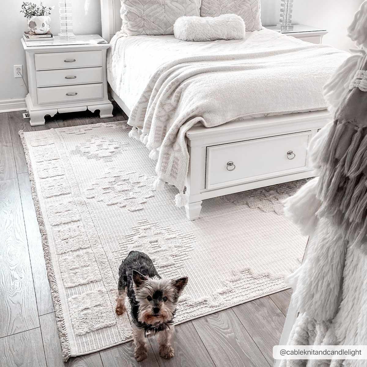 Rosales High-Low Rustic Rug - Image 8